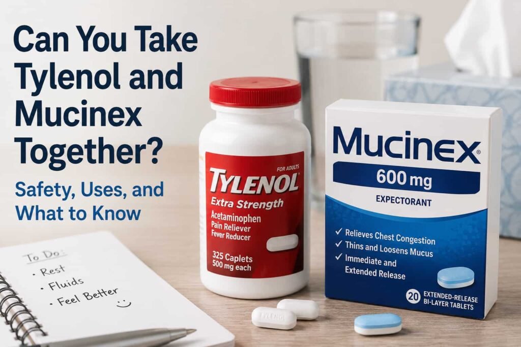 Can You Take Tylenol and Mucinex Together