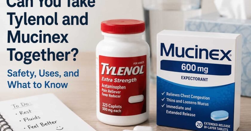 Can You Take Tylenol and Mucinex Together? Safety, Uses, and What to Know